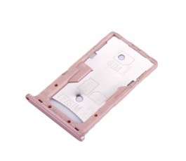 Porta tarjeta sim y microSD para Xiaomi Redmi 4A rosa