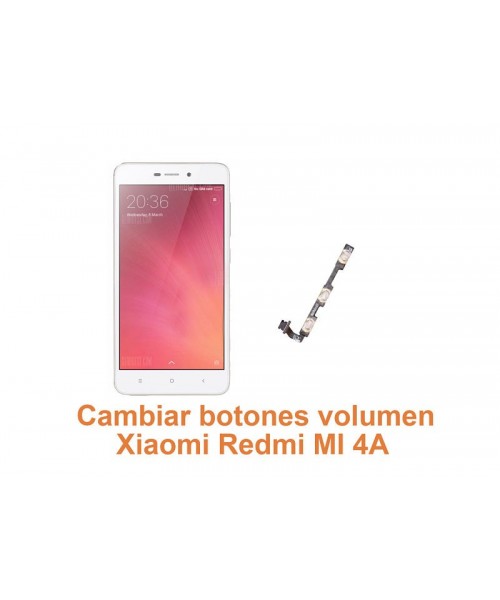 Cambiar botones volumen Xiaomi Redmi MI 4A