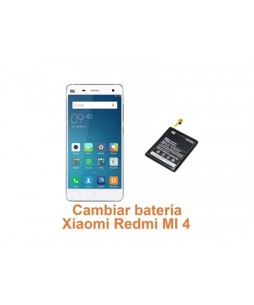 Cambiar batería Xiaomi Redmi MI 4