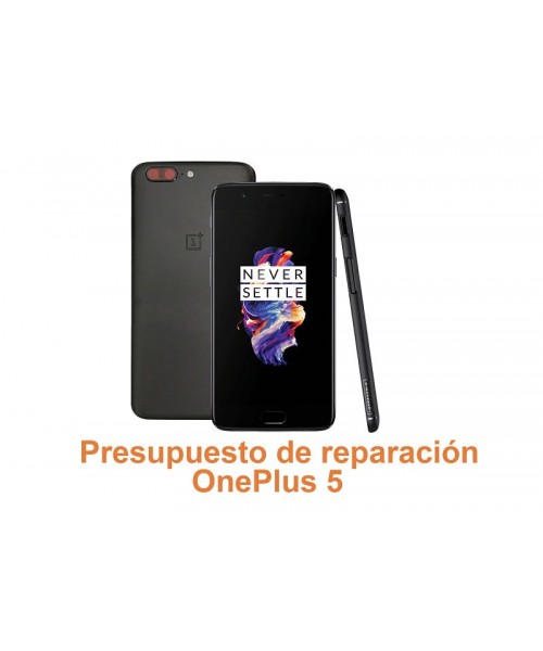 Presupuesto de reparación OnePlus 5