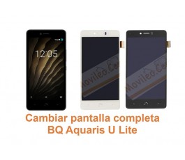 Cambiar pantalla completa BQ Aquaris U Lite