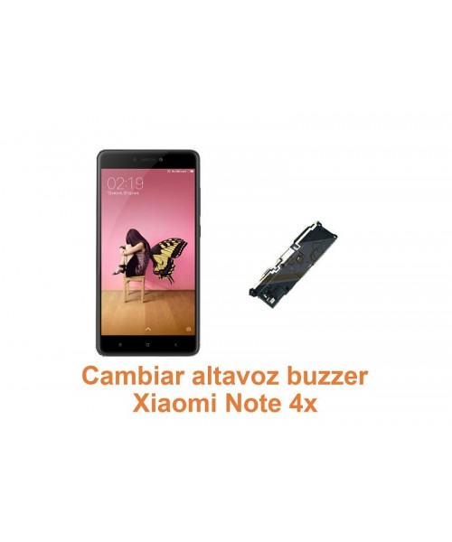 Cambiar altavoz buzzer Xiaomi Note 4x