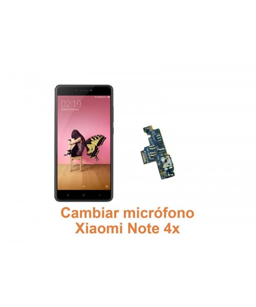 Cambiar micrófono Xiaomi Note 4x