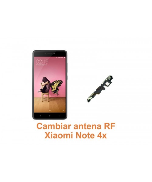 Cambiar antena RF Xiaomi Note 4x