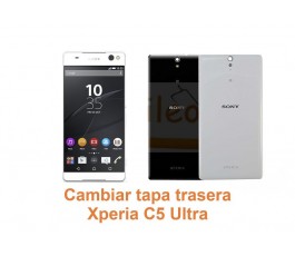 Cambiar tapa trasera Xperia C5 Ultra