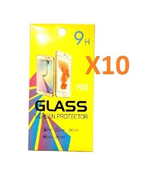 Pack 10 cristales templado para Samsung Galaxy S2 i9100