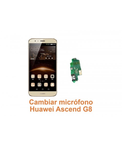 Cambiar micrófono Huawei G8 Ascend