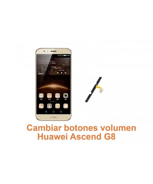 Cambiar botones volumen Huawei G8 Ascend