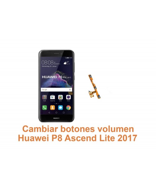 Cambiar botones volumen Huawei Ascend P8 Lite 2017