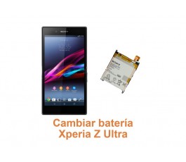 Cambiar batería Xperia Z Ultra