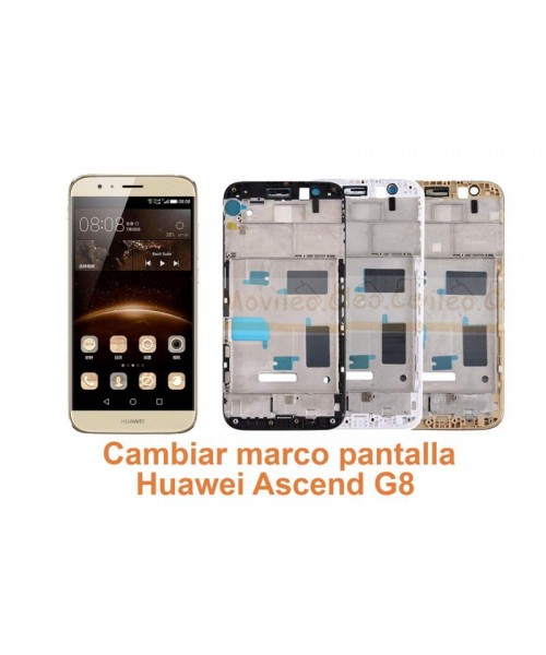 Cambiar marco pantalla Huawei G8 Ascend