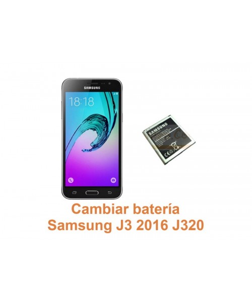 Cambiar batería Samsung Galaxy J3 2016 J320