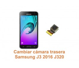 Cambiar cámara trasera Samsung Galaxy J3 2016 J320