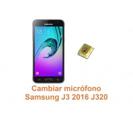 Cambiar micrófono Samsung Galaxy J3 2016 J320