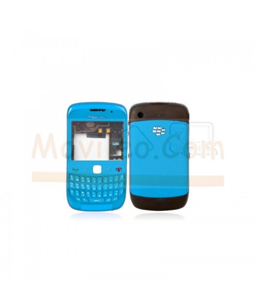 Carcasa Completa Azul Clarito BlackBerry Curve 8520 - Imagen 1