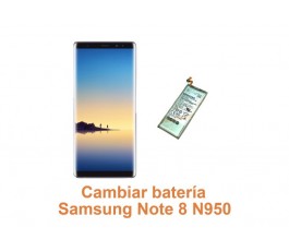 Cambiar batería Samsung Note 8 N950