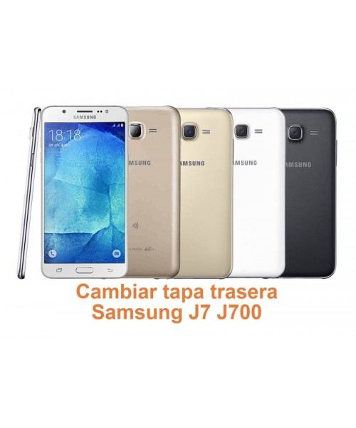 Cambiar tapa trasera Samsung Galaxy J7 J700