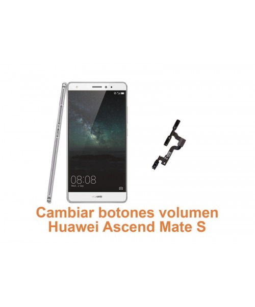 Cambiar botones volumen Huawei Ascend Mate S