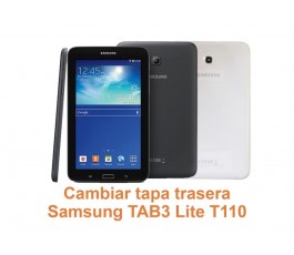 Cambiar tapa trasera Samsung Tab3 Lite T110