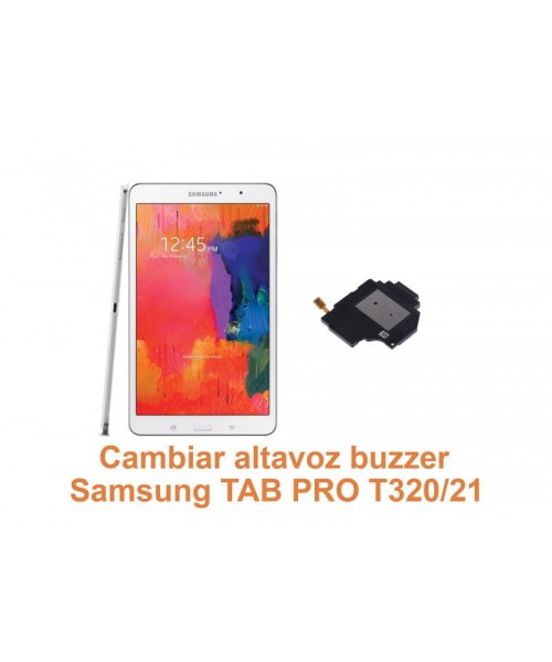 Cambiar altavoz buzzer Samsung Tab Pro T320