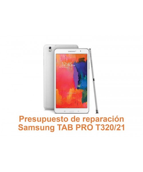 Presupuesto de reparación Samsung Tab Pro T320