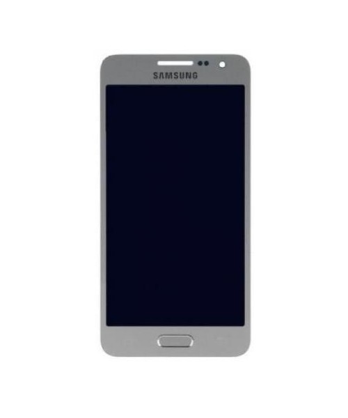 Pantalla completa táctil y lcd para Samsung Galaxy A3 A300 plata