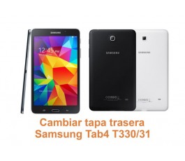 Cambiar tapa trasera Samsung Tab4 T330