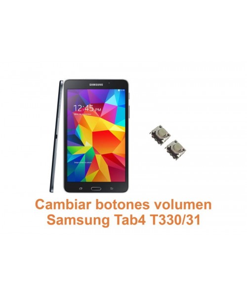 Cambiar botones volumen Samsung Tab4 T330