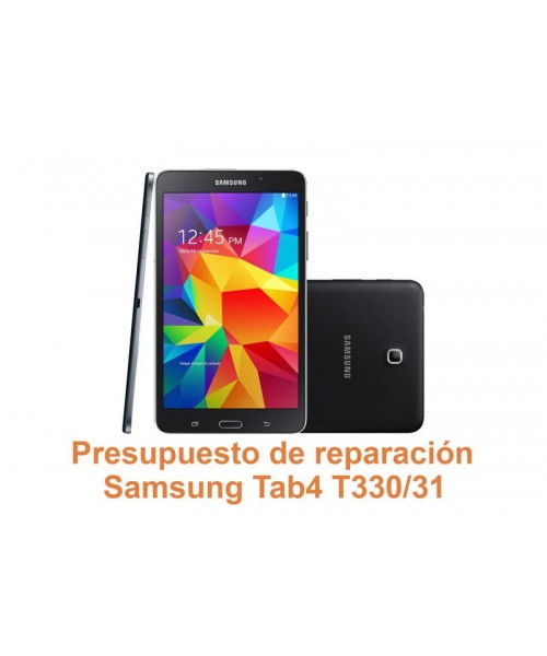 Presupuesto de reparación Samsung Tab4 T330