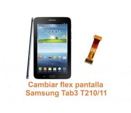 Cambiar flex pantalla Samsung Tab3 T210-T211