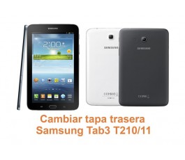 Cambiar tapa trasera Samsung Tab3 T210-T211