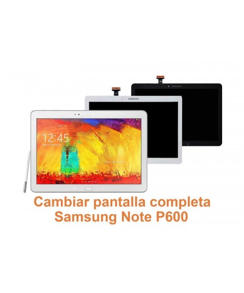 Cambiar pantalla completa Samsung Note P600