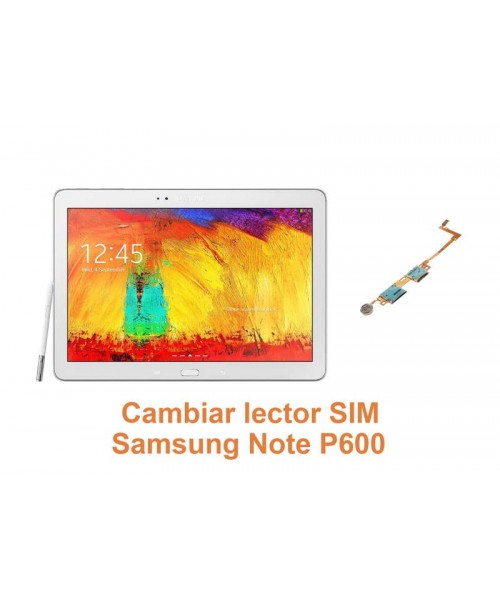 Cambiar lector SIM Samsung Note P600