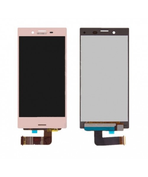 Pantalla completa táctil y lcd para Sony Xperia X Compact rosa