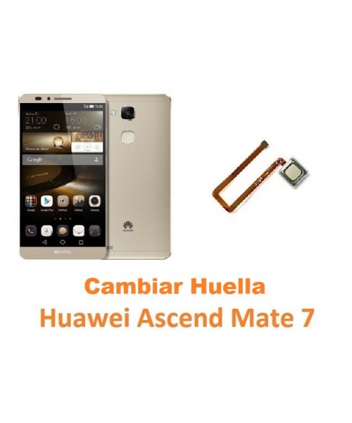 Cambiar lector huella Huawei Mate 7