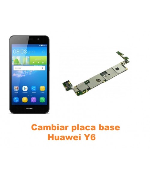 Cambiar placa base Huawei Y6