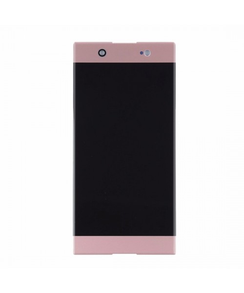 Pantalla completa táctil y lcd para Sony Xperia XA1 Ultra rosa