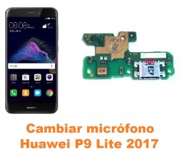 Cambiar micrófono Huawei P9 Lite 2017