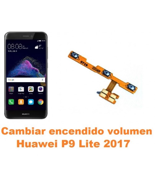 Cambiar encendido y volumen Huawei P9 Lite 2017