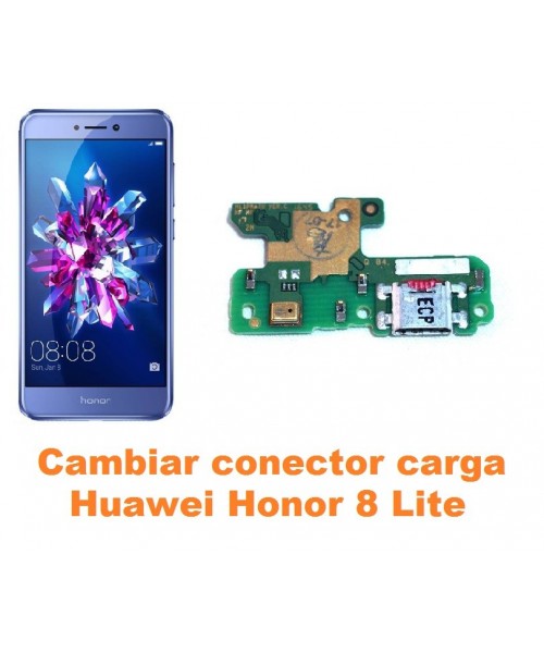 Cambiar conector carga Huawei Honor 8 Lite