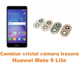 Cambiar cristal cámara trasera Huawei Mate 9 Lite