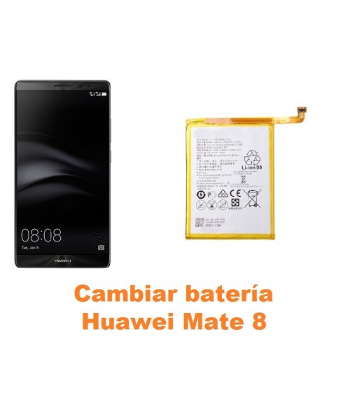 Cambiar batería Huawei Mate 8