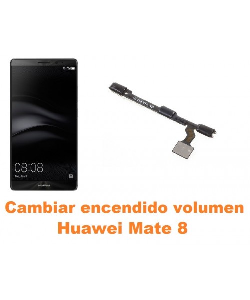 Cambiar encendido y volumen Huawei Mate 8