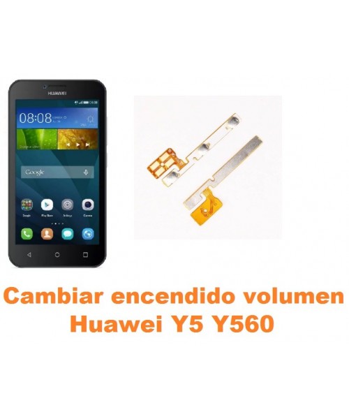 Cambiar encendido y volumen Huawei Y5 Y560