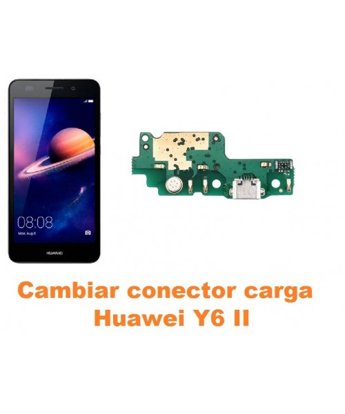Cambiar conector carga Huawei Y6 II