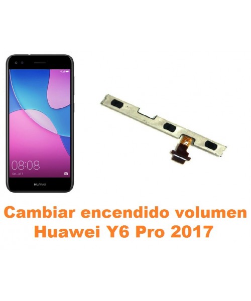 Cambiar encendido y volumen Huawei Y6 Pro 2017