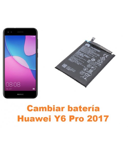 Cambiar batería Huawei Y6 Pro 2017