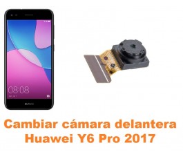 Cambiar cámara delantera Huawei Y6 Pro 2017