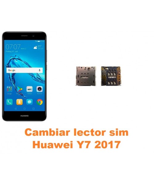 Cambiar lector sim Huawei Y7 2017