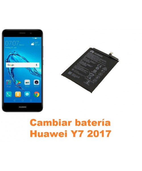 Cambiar batería Huawei Y7 2017